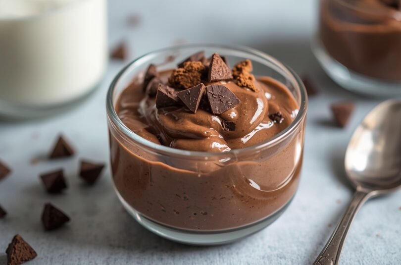 High-Protein Greek Yogurt Chocolate Mousse