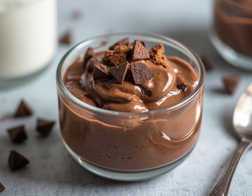 High-Protein Greek Yogurt Chocolate Mousse