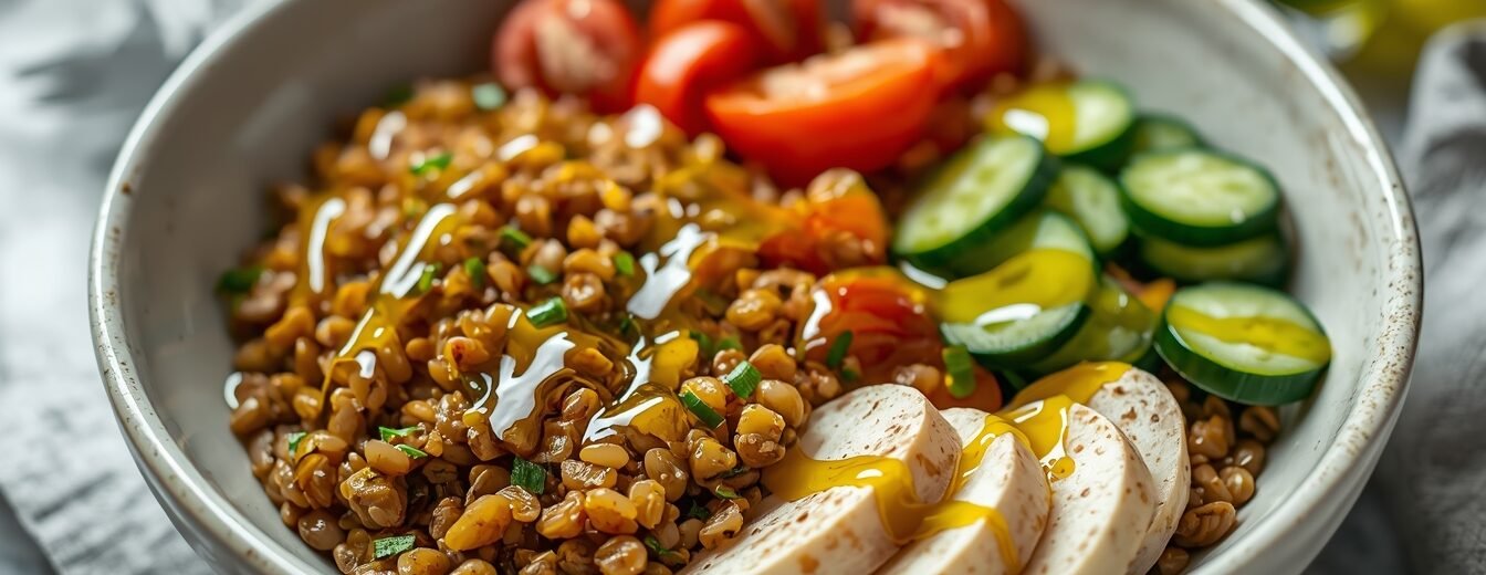 Vegan Lentil Protein Bowl for Daily Nutrition