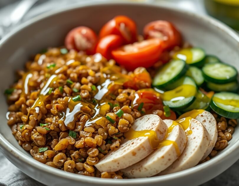Vegan Lentil Protein Bowl for Daily Nutrition