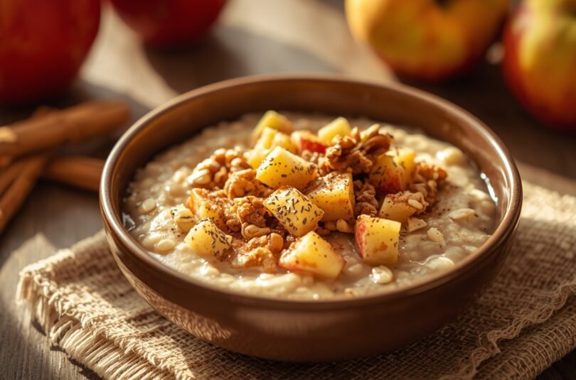 Apple Cinnamon Protein Oatmeal