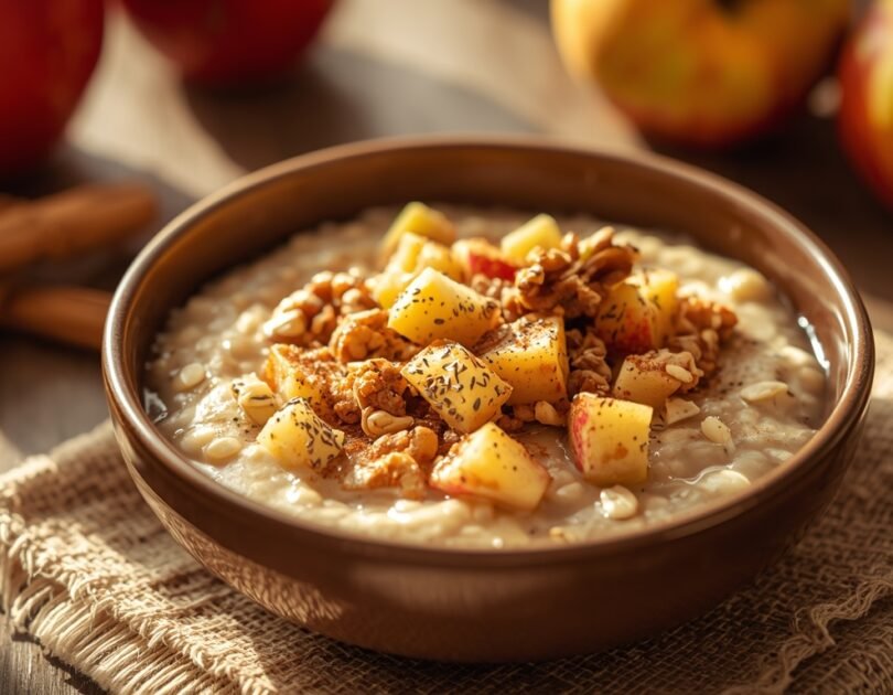 Apple Cinnamon Protein Oatmeal